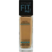 maybelline Foundation, with Clay, Matte + Poreless, Sun Beige 310