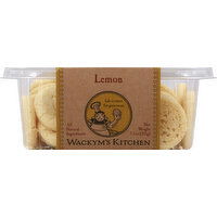 Wackyms Kitchen Crunchy Cookies, Lemon - 7.5 Ounce 