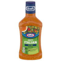 Kraft Dressing, Fat Free, Zesty Italian