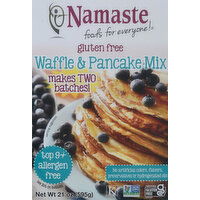 Namaste Waffle & Pancake Mix, Gluten Free - 21 Ounce 