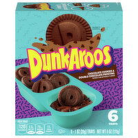 DunkAroos Chocolate Cookies & Double Chocolate Frosting - 6 Each 