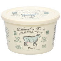 Bellwether Farms Yogurt, Full Fat, Plain, Sheep Milk