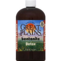 Yerba Prima Detox, Bentonite, Great Plains - 16 Ounce 