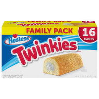 Hostess Sponge Cakes, Golden, Family Pack