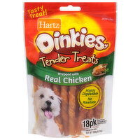 Hartz Chews for Dogs, Tender Treats, Wrapped with Real Chicken - 18 Each 