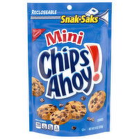 CHIPS AHOY! Mini Original Chocolate Chip Cookies, Snak-Saks, 8 oz - 8 Ounce 