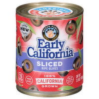 Early California Olives, Ripe, Sliced - 3.8 Ounce 