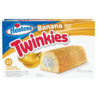 Hostess Sponge Cake, Golden, Banana