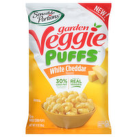 Sensible Portions Corn Puffs, White Cheddar - 3 Ounce 