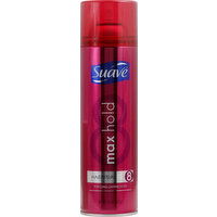 Suave Hairspray, Max Hold, 8 - 11 Ounce 