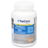 TopCare Multivitamin/Multimineral, Men's Complete 50+, Century, Tablets - 100 Each 