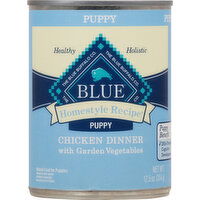 Blue Buffalo Food for Puppies, Natural, Chicken Dinner with Garden Vegetables, Puppy - 12.5 Ounce 