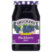 Smucker's Jam, Blackberry, Seedless - 18 Ounce 