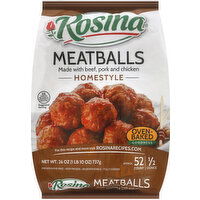 Rosina Meatballs, Homestyle - 26 Ounce 