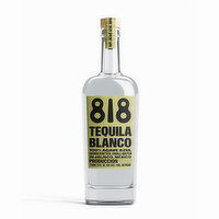 818 Tequila Blanco, 750 ml     - 750 Millilitre 