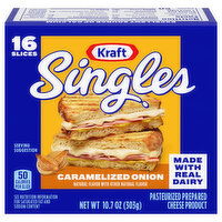 Kraft Cheese Product, Caramelized Onion, Pasteurized Prepared - 16 Each 