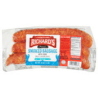 Richard's Smoked Sausage, Premium, Mild - 16 Ounce 