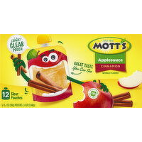 Mott's Applesauce, Cinnamon - 12 Each 