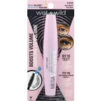 Wet n Wild Mascara, Waterproof, Very Black C157A