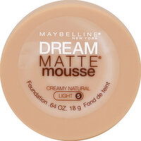 maybelline Foundation, Creamy Natural, Light 5 - 64 Ounce 