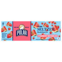 Polar Seltzer, Premium, Strawberry Watermelon