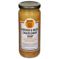 Zoup! Soup, Chicken & Riced Cauliflower - 16 Ounce 