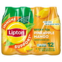 Lipton Green Tea, Pineapple Mango - 12 Each 