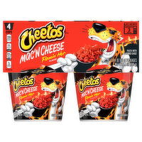 Cheetos Mac 'N Cheese, Flamin Hot Flavor - 4 Each 