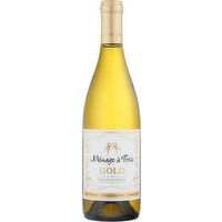 Menage a trois Chardonnay, Gold, California - 750 Millilitre 