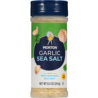 Morton Sea Salt, Garlic - 8.5 Ounce 