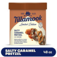 Tillamook Ice Cream, Salty Caramel Pretzel