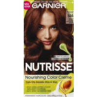 Nutrisse Permanent Haircolor, Medium Golden Mahogany Brown, Chocolate Caramel 535 - 1 Each 