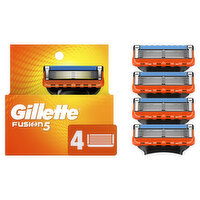 Gillette Fusion5 Razor Refills for Men - 4 Each 