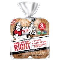 Dave's Killer Bread Burger Buns, Organic