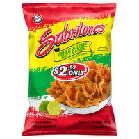 Sabritones Wheat Snacks, Chile & Lime, Puffed - 4 Ounce 