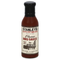 Stanleys BBQ Sauce, Classic - 12 Ounce 