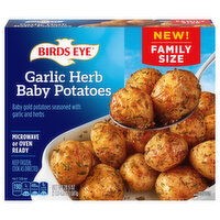 Birds Eye Baby Potatoes, Garlic Herb, Family Size