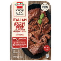 Hormel Roast Beef Au Jus and Savory Sauce, Seasoned, Italian - 15 Ounce 