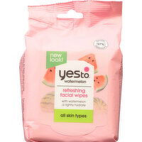 Yes To Facial Wipes, Refreshing - 40 Each 