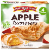 Pepperidge Farm Turnovers, Apple - 4 Each 