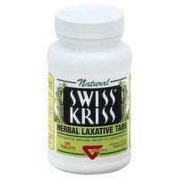 Swiss Kriss Herbal Laxative, Tabs - 250 Each 