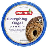 Brookshire's Everything Bagel Hummus - 8 Ounce