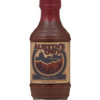 Austins Own BBQ Sauce, Chipotle - Hot - 18 Ounce 