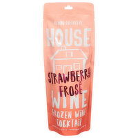 House Wine Frozen Wine Cocktail, Strawberry Frose - 10 Fluid Ounce