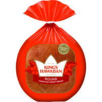 King's Hawaiian Bread, Hawaiian Sweet, Round - 16 Ounce 