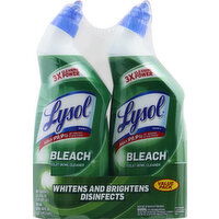 Lysol Toilet Bowl Cleaner, Bleach, Value Pack - 2 Each 