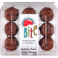 Bite Tea Cakes, Double Chocolate - 9 Each 