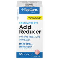 TopCare Acid Reducer, Original Strength, 10 mg, Tablets