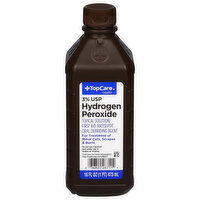 TopCare Hydrogen Peroxide, 3% USP - 16 Fluid ounce 