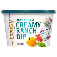 Daisy Dip, Creamy Ranch, Sour Cream - 16 Ounce 